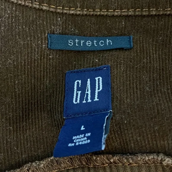 Like new! GAP Chocolate Corduroy jacket - Picture 4 of 4